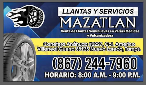 llantas y servicio mazatlan