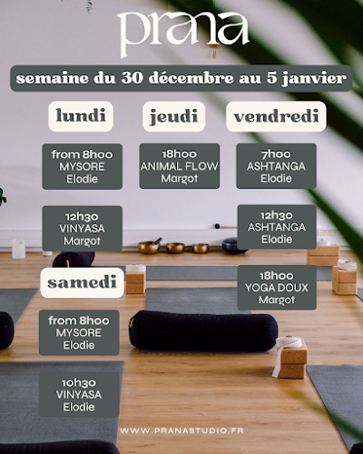 Avis sur Prana Studio à Pau - Centre de yoga