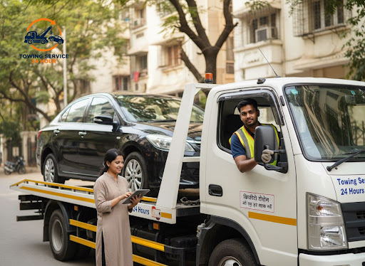 Stuck on the road and worried about high towing charges? Towing Service 24 hours in Andheri, Mumb… post image