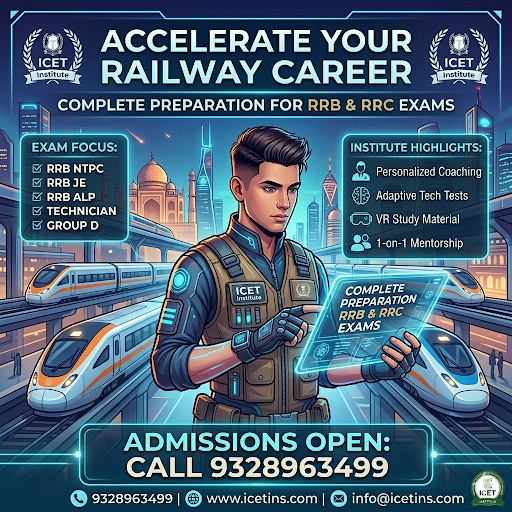🎯 Master the Railway: Specialized coaching for RRB NTPC, JE, ALP, Technician, & Group D post image