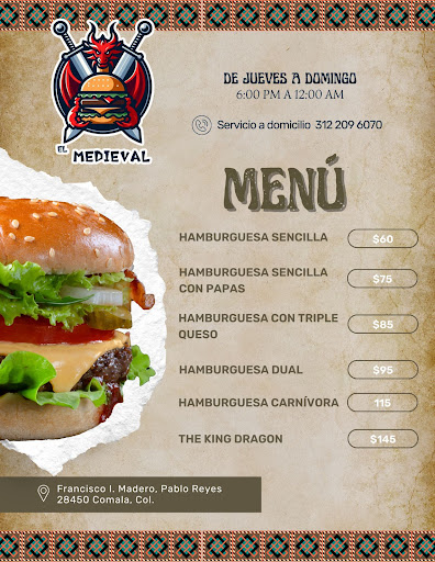 Hamburguesas El MEDIEVAL - Thumbnail