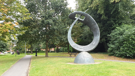 Frank Whittle Father of the Jet Engine monument - United Kingdom