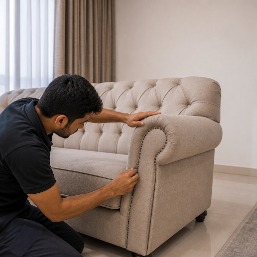 Give your old sofa a fresh new life with professional sofa upholstery services from National Furn… post image