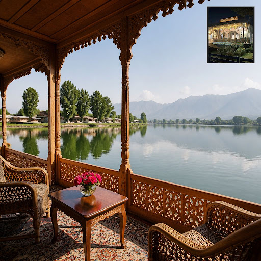 Imagine sipping hot kahwa on a wooden deck, watching shikaras glide across Dal Lake as the Zabarw… post image