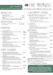 Menu Les Roses Blanches Page 1