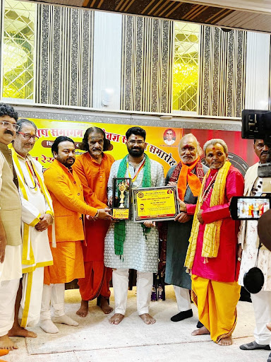 Honored. Humbled. Grateful. Glimpses from the Rashtra Gaurav Jyotish Samman 2026. 🔮🌟 post image