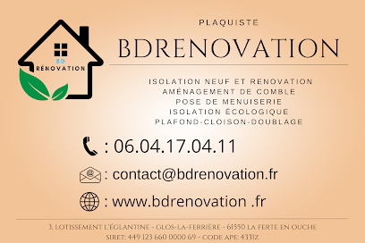 BD RENOVATION PLAQUISTE 27 61 CLOISON AMENAGEMENT COMBLES