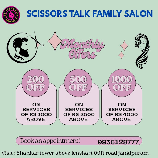 😍✨ Greeting From Scissors Talk Family Salon😍✨   post image
