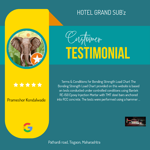 Prameshor, a delighted customer, raves about the exceptional service at HOTEL GRAND SUB'z in Tisg… post image