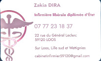 Infirmière à domicile Loos Zakia DIRA à Loos