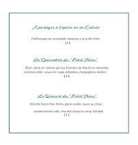 Menu Le Petit Thiou Page 4