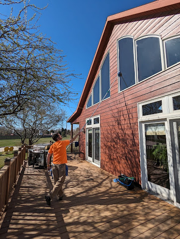 Front view of AW Window Washing in  - Best Window Cleaning Service nearby.