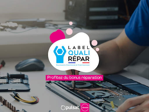 Dimension.K est fier d'être agréé QUALIRÉPAR, le label qualité des réparateurs d'électroménager. 🔧

QUALIRÉPAR garantit une prestation de qualité et un service de confiance. Nos techniciens sont qualifiés et expérimentés, et ils utilisent des pièces détachées d'origine. 👨‍🔧

Profitez du bonus réparation en réparant vos électroménagers dans nos boutiques Dimension.K ! ✨