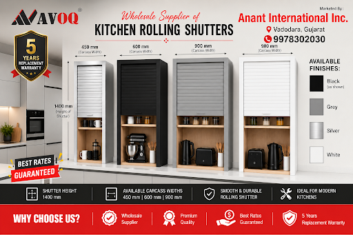 AVOQ Kitchen Rolling Shutters