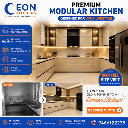 🏠 Premium Modular Kitchen in Noida & Delhi NCR post image