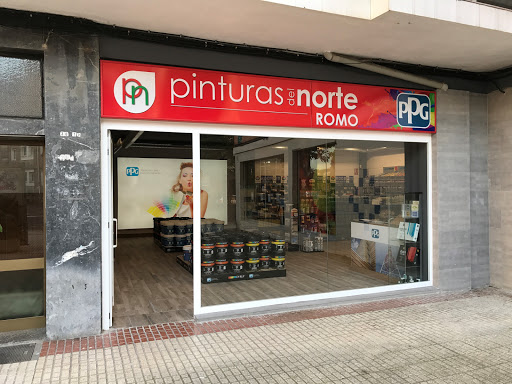 Pinturas del Norte ROMO -LEIOA: contacto y ubicación: contacto y ubicación