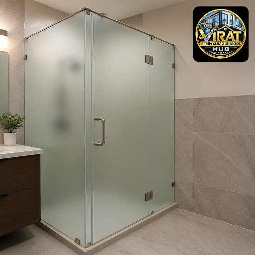 Upgrade your bathroom with elegant frosted shower glass that gives you complete privacy and a pre… post image