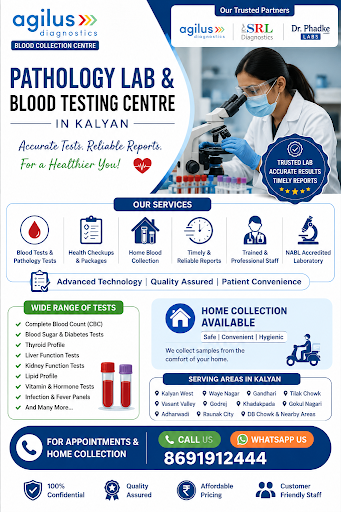 Looking for a Pathology Lab, Blood Testing Centre or Home Blood Sample Collection in Kalyan? post image