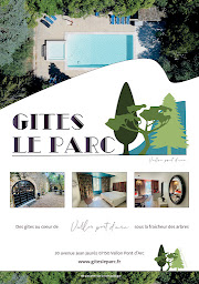 Photo n°21 de Gites Le Parc : Gîtes avec piscine, gîte de groupe, séminaire, cousinade, salle de réception, à Vallon-Pont-d'Arc, Ardèche à Vallon-Pont-d'Arc (Piscine)