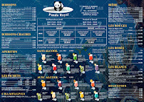 Menu Panda Royal Page 1