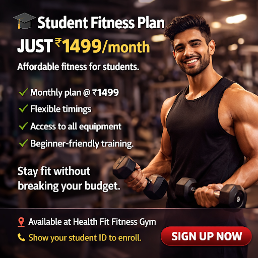 🎓 Student Fitness Plan @ Just ₹1499/month post image
