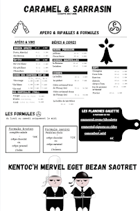 Menu Crêperie caramel et sarrasin Page 1