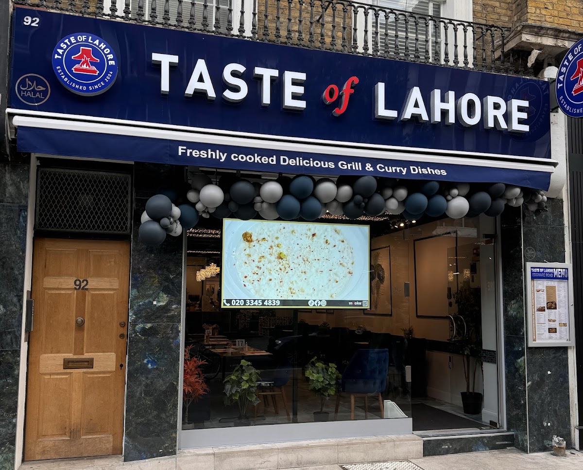 Taste of Lahore - Pakistani Restaurants in London