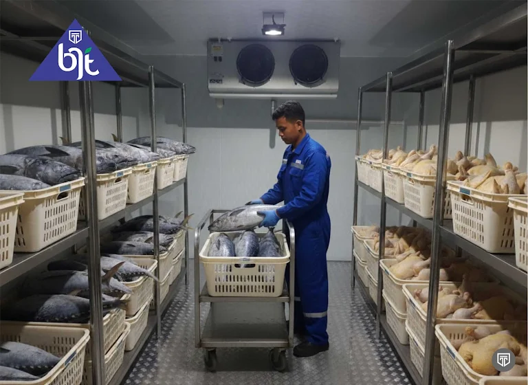 Cold storage modern PT. BJT Indonesia dengan sistem pendingin efisien dan hemat energi