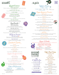 Menu Le Paradis du Fruit - Opéra Page 3