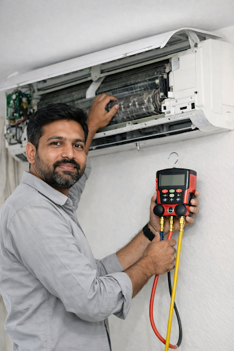 Freedom fighter paryavaran complex Chattarpur enclave near Sarai Saket best AC service technician… post image