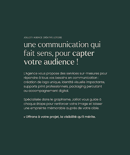 Jolilot Atelier - Graphisme & Communication - Aurillac