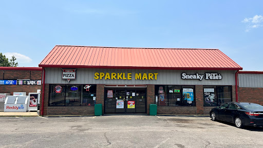 Sparkle Mart & Sparkle Liquor Logo