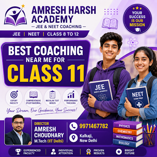 Join Amresh Harsh Academy - JEE & NEET Coaching, DELHI post image