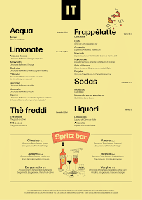 Menu IT - Italian Trattoria Bègles Page 3