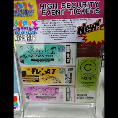 Photos of PARTY WRISTBANDS PRINTING LTD