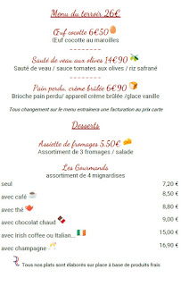 Menu Le repaire gourmand Page 3