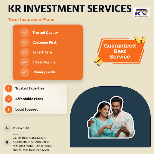 KR INVESTMENT SERVICES offers reliable life insurance solutions, including term insurance plans,… post image