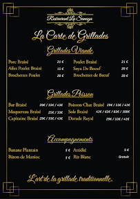 Menu Restaurant Sanaga Page 6