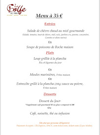 Menu Le Golfe chez Marius Page 7