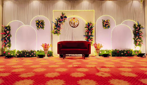 Elegant Wedding Stage Decoration in Solapur post image