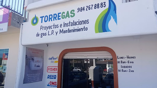 Torregas (tanques estacionarios para gas LP)