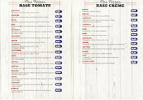 Menu STREET PIZZA 38 (Anatolia pizza) Page 1