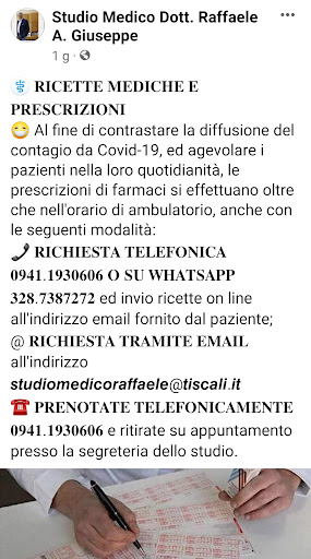 Dott. Raffaele A. Giuseppe Medico di Famiglia - Spec. in Geriatria - Thumbnail