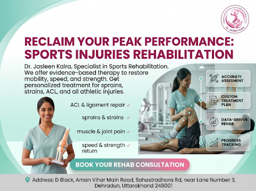 Athletic injuries require specialized clinical care to ensure complete tissue healing, joint stab… post image