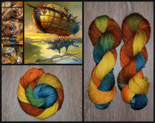 Blue Barn Fiber - Hand Painted Yarn & Fiber - Visit us online at bluebarnfiber.com - Thumbnail