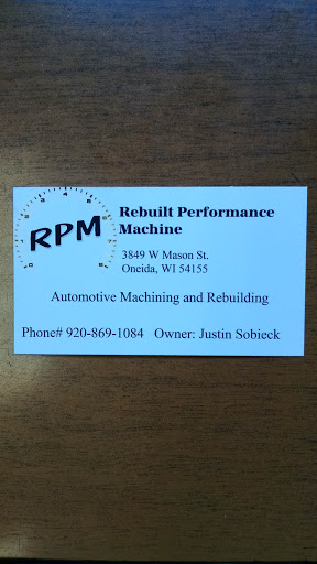 Rebuilt Performance Machine - Visual