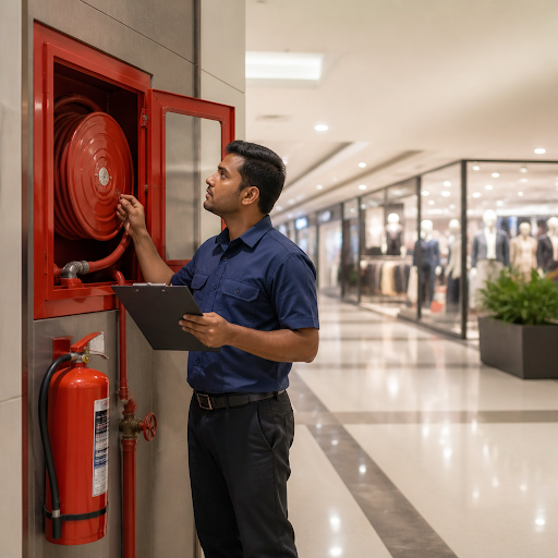 Running a shop or mall means keeping customers and staff safe every single day. A proper fire saf…