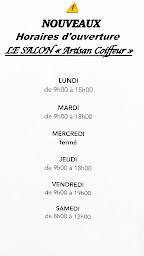 Photo n°22 de LE SALON artisan coiffeur à Auxonne (Salon de coiffure)