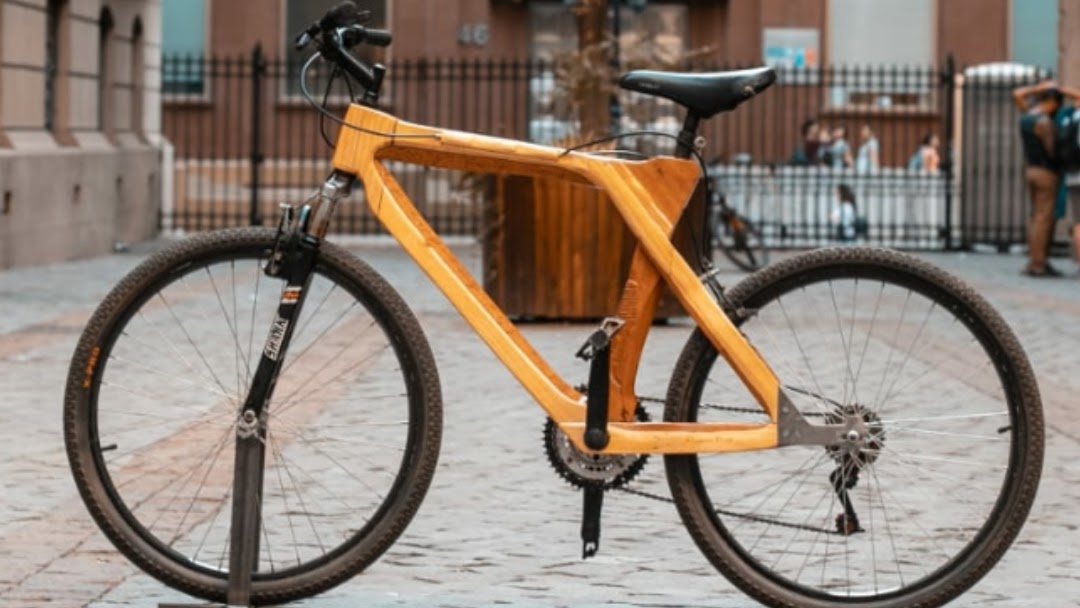 Bicicletas de madera adultos - Mi huella verde Arte andante