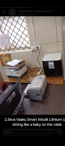 Lithium built-in battery UPS - can be kept any where no fumes, smell, zero maintenance, compact post image